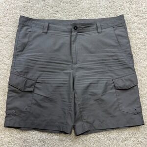 Magellan Shorts Mens Size 38 Gray Water Repellent Casual Hiking Outdoor Gorpcore